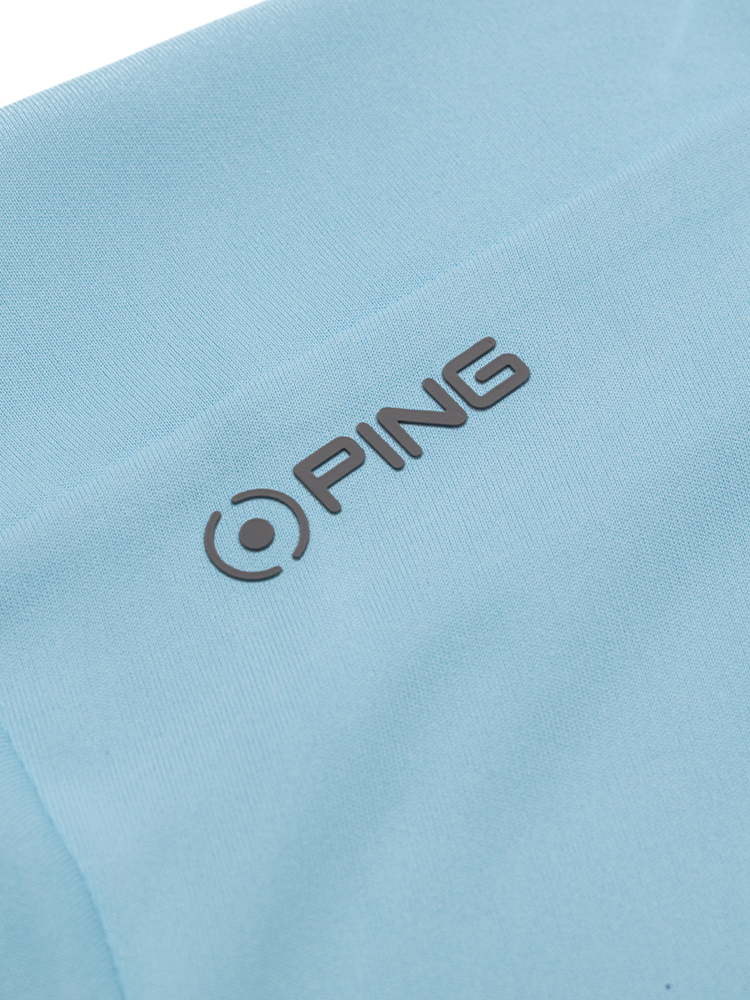 Ping Lindum Tailored Fit Polo - Sky Blue