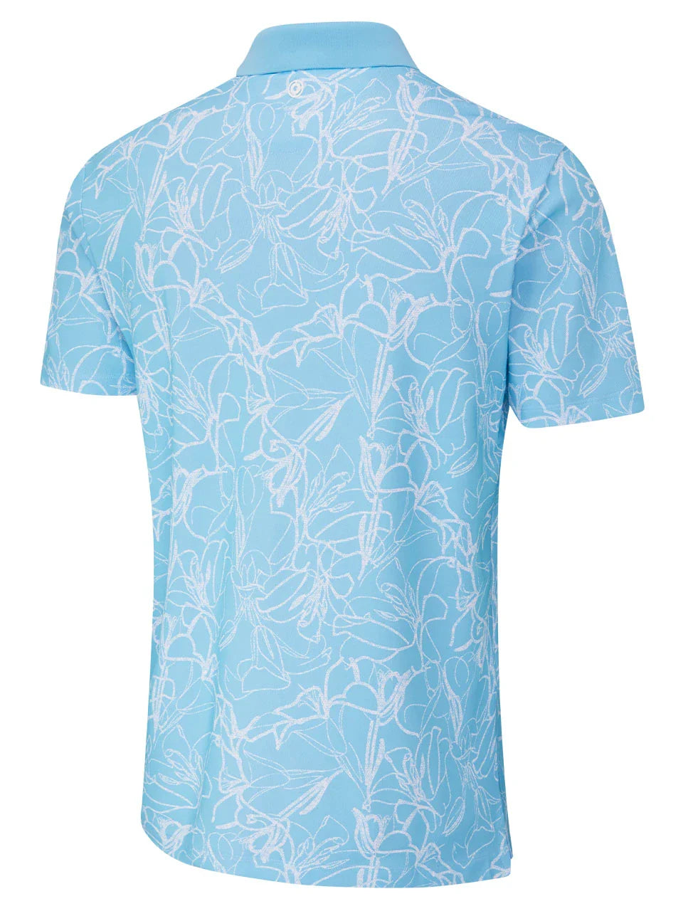 Ping Orlando Polo Shirt - Baltic Sea/White