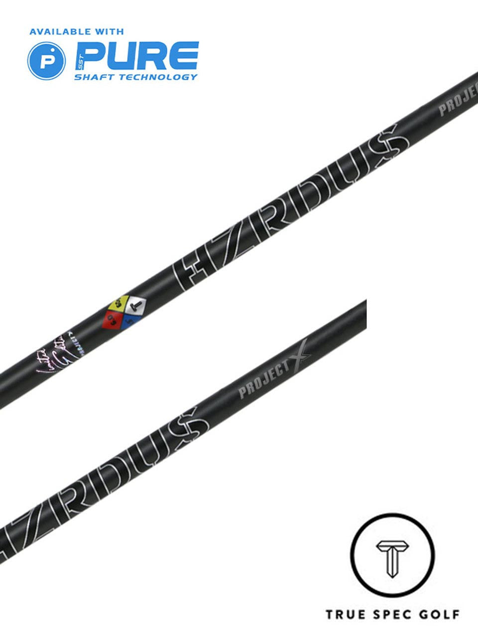 Project X HZRDUS Black Limited Edition Shaft designed by True Spec Golf