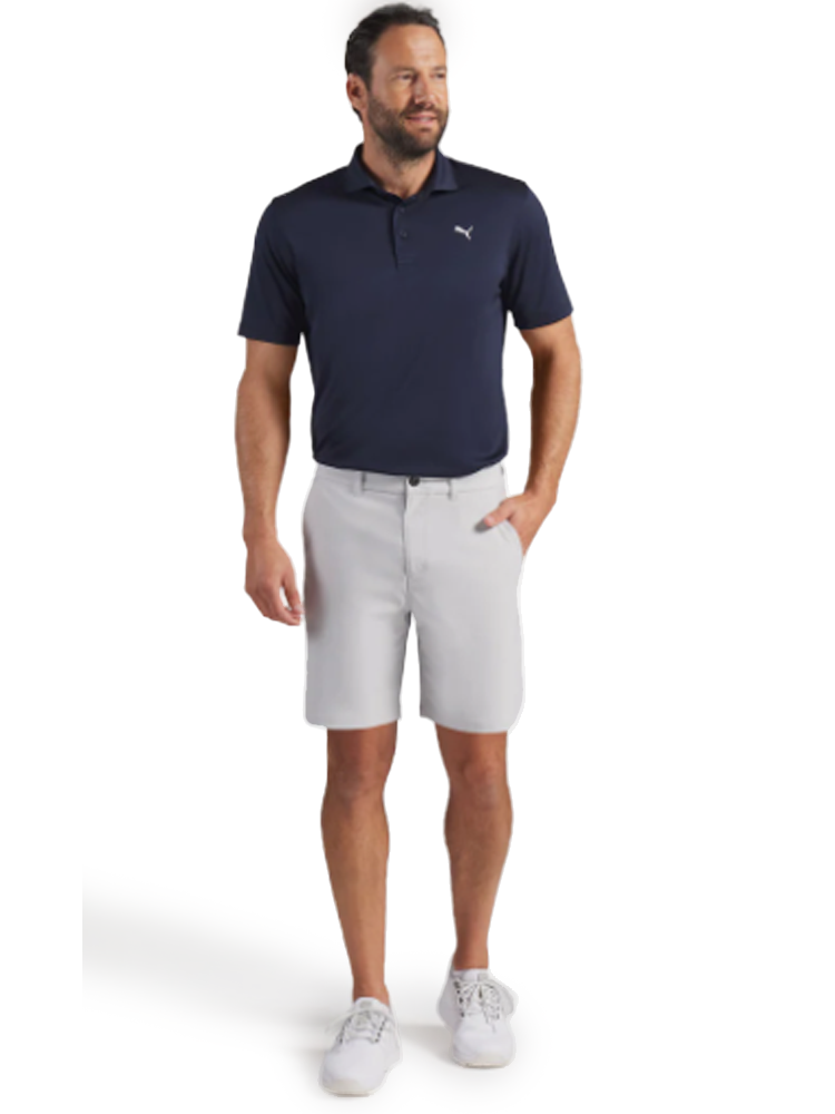Puma 101 Pure 8" Golf Shorts - Platino Grey