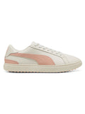 Puma Classic G Peaches Golf Shoes - Warm White/Tropical Peach