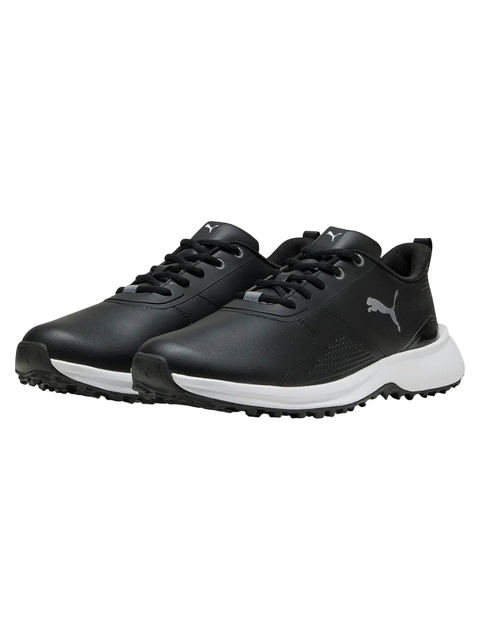 Puma FUSION Grip 6 Evo Golf Shoes - Puma Black/Puma Silver