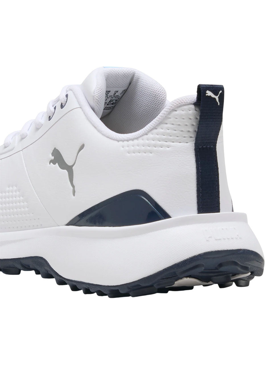 Puma FUSION Grip 6 Evo Golf Shoes - Puma White/Puma Silver