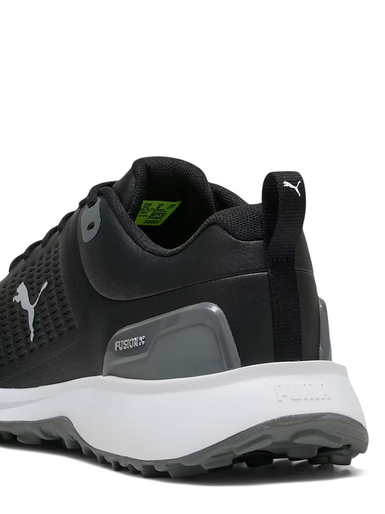 Puma FUSION Plus Spikeless Golf Shoes - Puma Black/Puma White