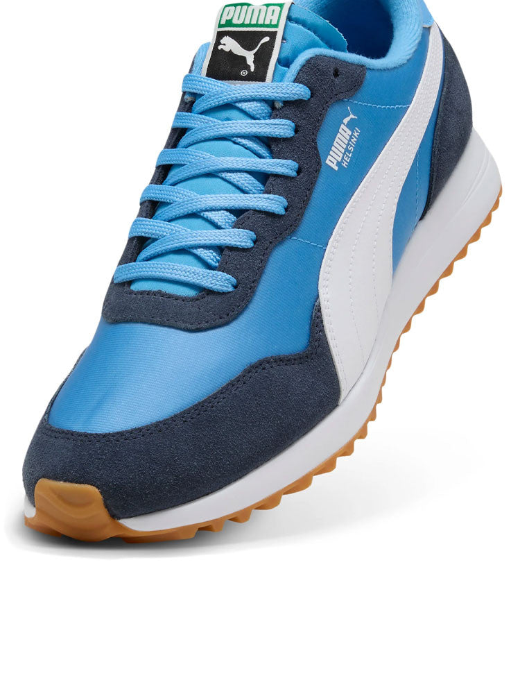 Puma Helsinki G Spikeless Golf Shoes - Regal Blue/Deep Navy/Gum