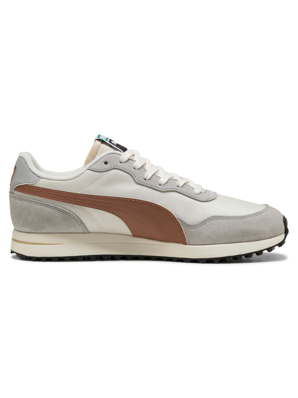 Puma Helsinki G Spikeless Golf Shoes - Vapor Grey/Brown Mushroom