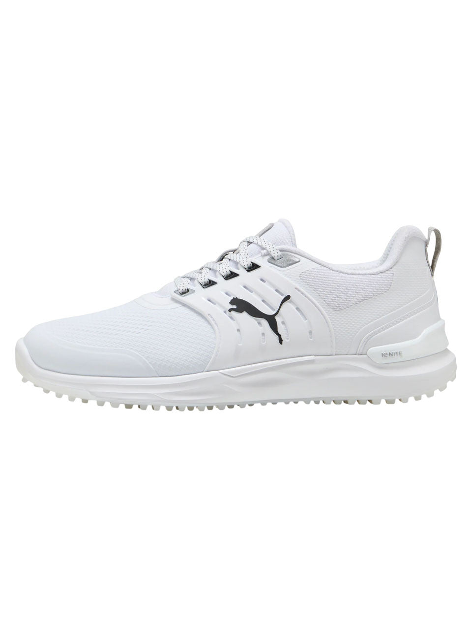 Puma IGNITE Elevate 2 Wide Golf Shoes - Puma White/Puma Black/Puma Silver