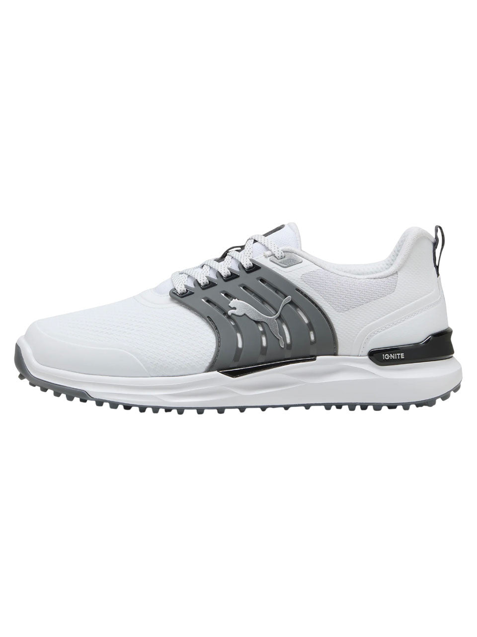 Puma IGNITE Elevate 2 Wide Golf Shoes - Puma White/Slate Sky/Puma Black