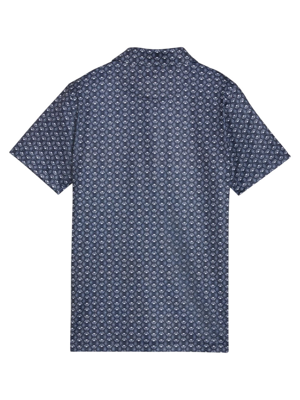 Puma Junior Boys MATTR Scallop Polo - Deep Navy/Warm White