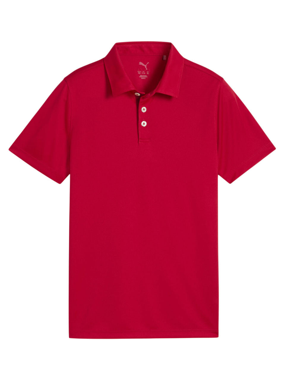 Puma Junior Boys PURE 2.0 Polo - Strong Red