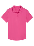 Puma Junior Girls CLOUDSPUN Solid Polo - Pink Opal