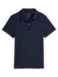 Puma Junior Girls PURE Short Sleeve Polo - Deep Navy