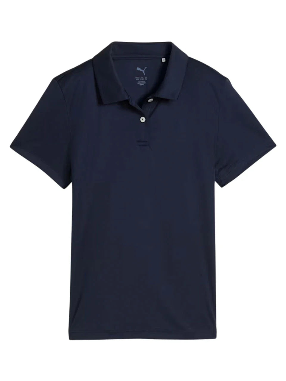 Puma Junior Girls PURE Short Sleeve Polo - Deep Navy