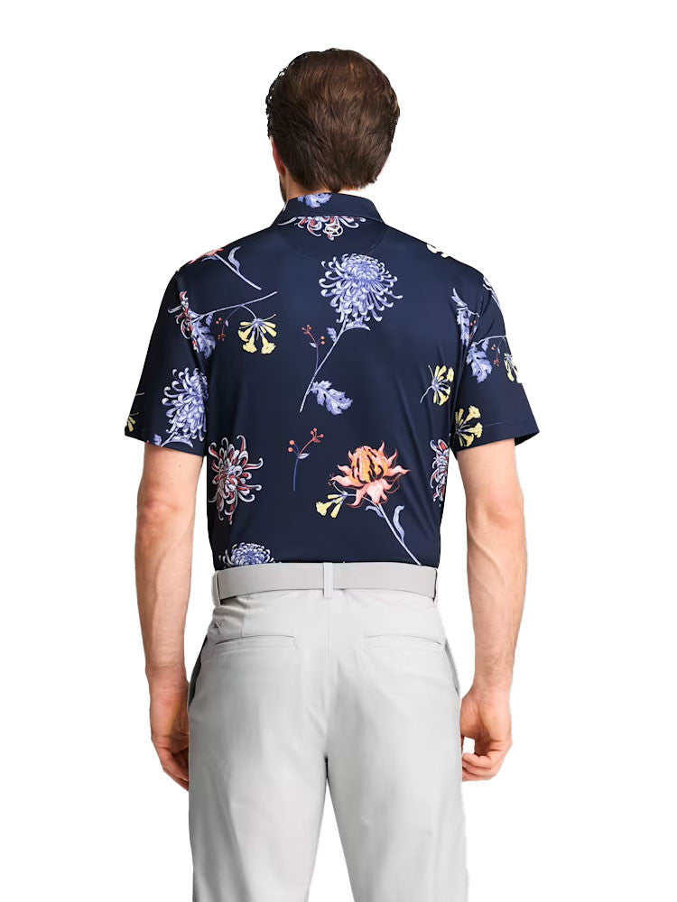 Puma MATTR Dahlia Polo - Deep Navy/Blue Horizon