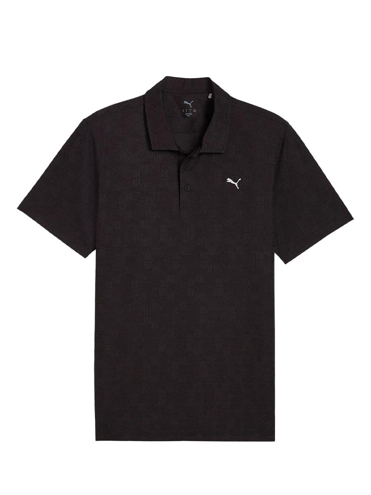 Puma MATTR Deco Jacquard Polo - Puma Black