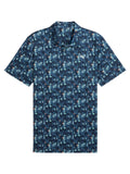 Puma MATTR Deco Polo - Deep Navy/Mint Jelly
