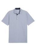 Puma MATTR Lotus Golf Polo - White Glow/Deep Navy