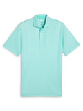 Puma MATTR Tile Polo - Aquatic/White Glow
