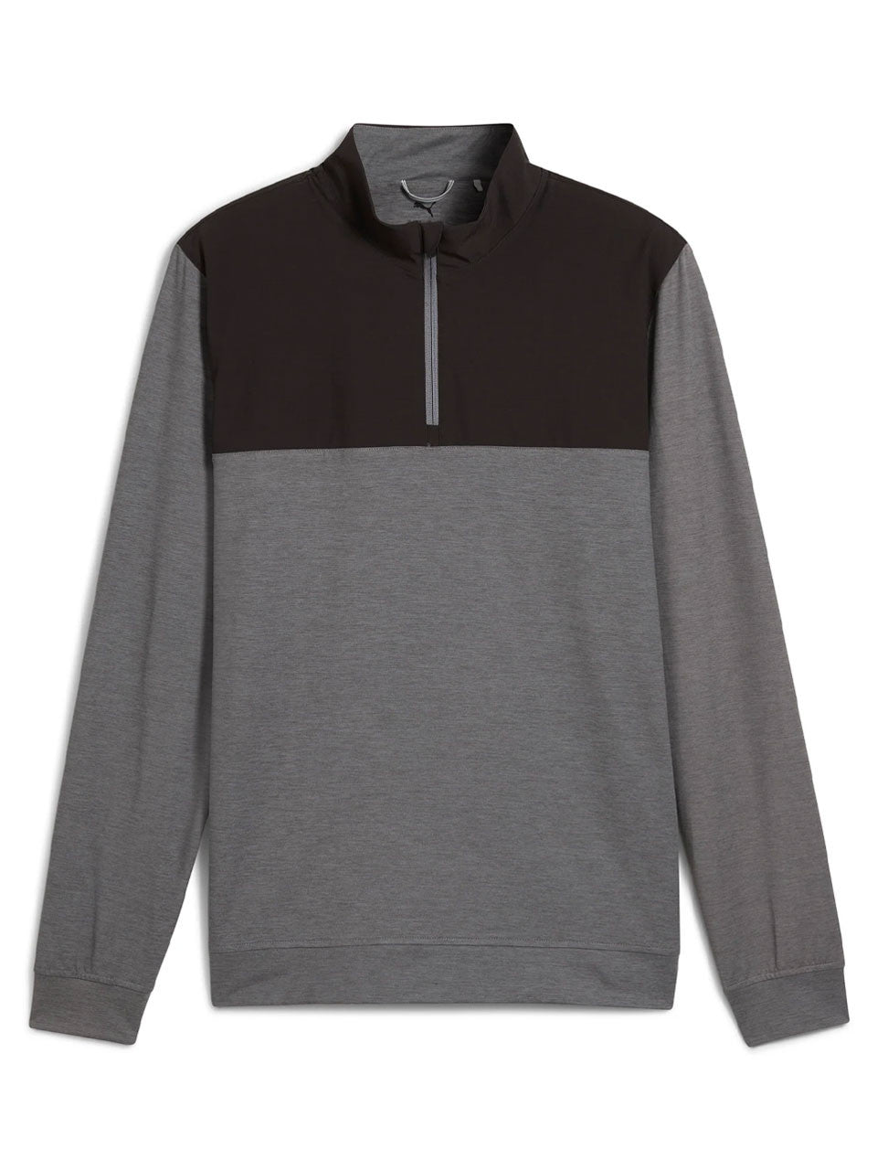 Puma Ripguard Hybrid 1/4 Zip - Slate Sky Heather/Puma Black