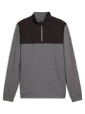 Puma Ripguard Hybrid 1/4 Zip - Slate Sky Heather/Puma Black