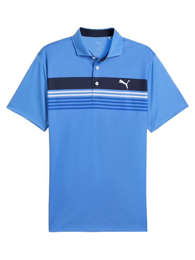 Puma West Polo - Blue Skies/Deep Navy
