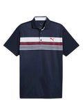 Puma West Polo - Deep Navy/White Glow