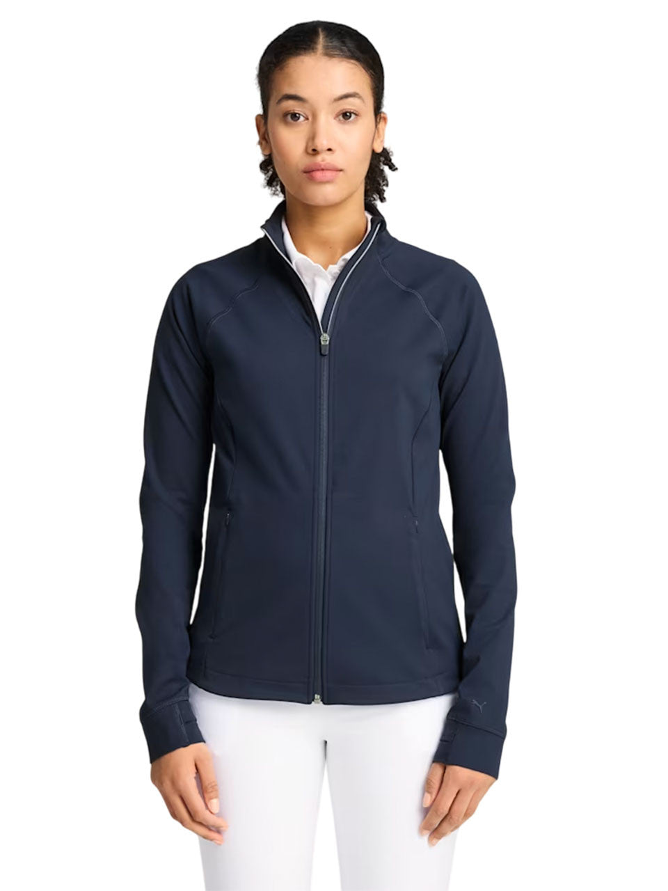 Puma Women's CLOUDSPUN Tech FZ Power Jacket - Deep Navy