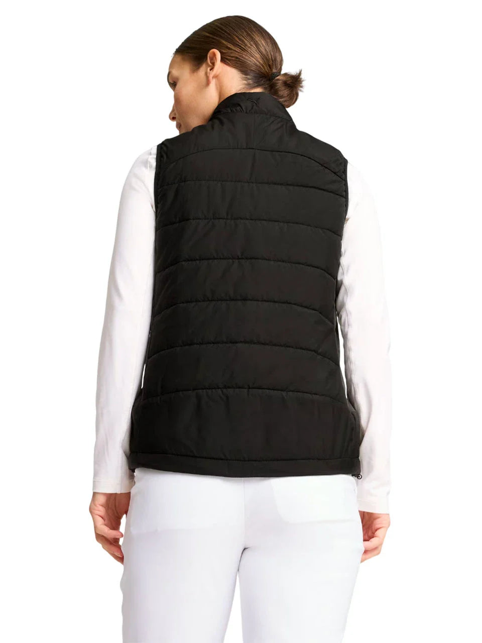 Puma Women's Kyley Quilted Vest - PUMA Black