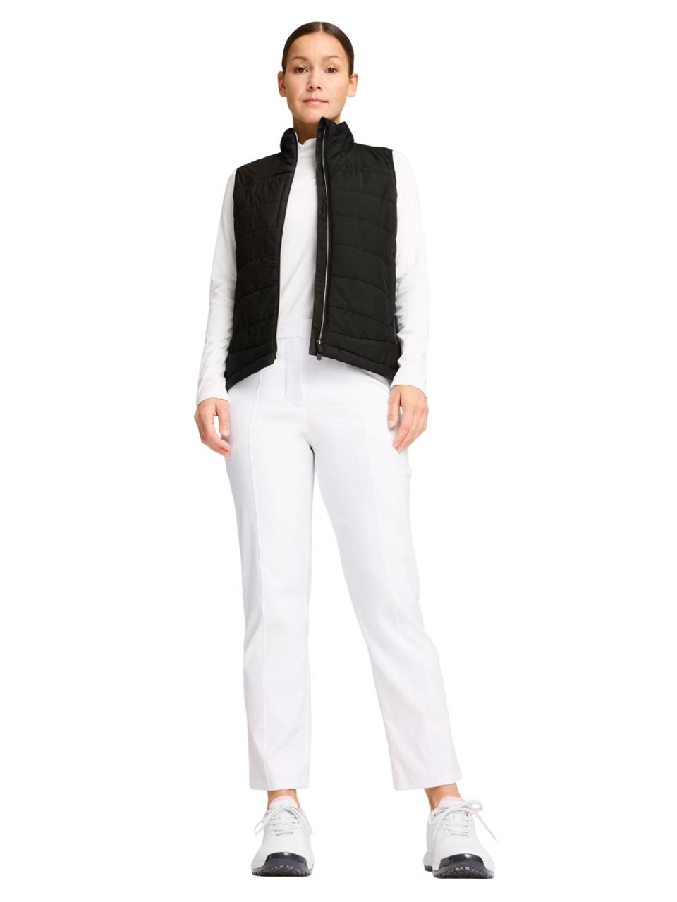 Puma Women's Kyley Quilted Vest - PUMA Black