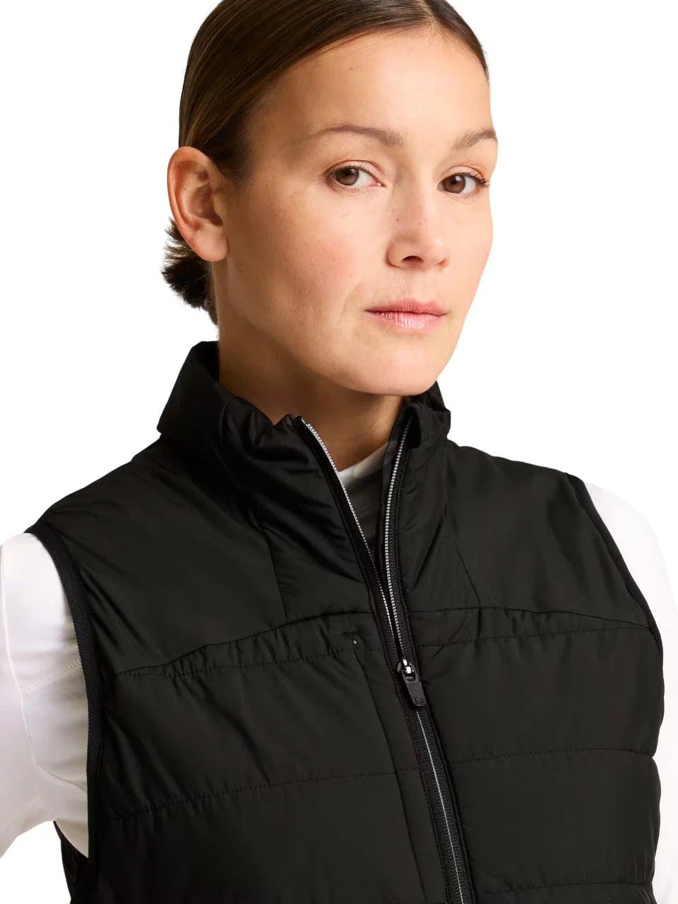 Puma Women's Kyley Quilted Vest - PUMA Black