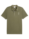 Puma x AC Milan Golf Polo - Dark Sage
