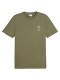 Puma x AC Milan Golf T-Shirt - Dark Sage