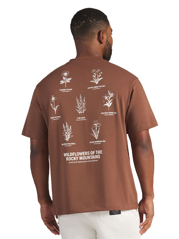Puma x Gumtree Golf And Nature Club Wildflower T-Shirt - Fudge