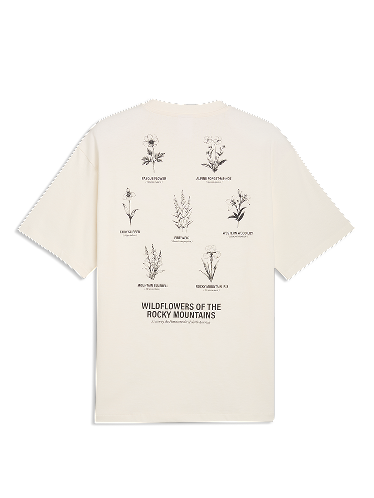 Puma x Gumtree Golf And Nature Club Wildflower T-Shirt - Warm White