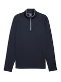 Puma Waffle Fleece 1/4-Zip - Deep Navy