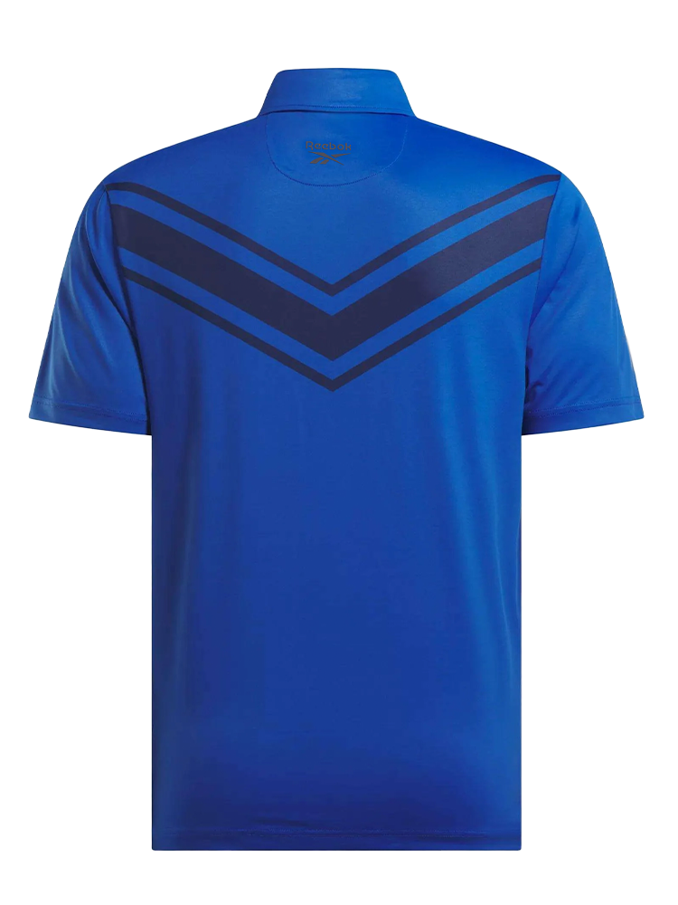 Reebok Chevron Back Polo Shirt - Vector Navy/Vector Blue