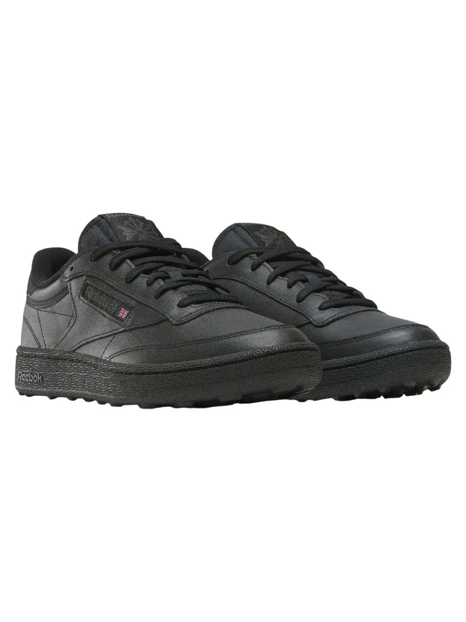 Reebok Club C Golf Shoes - Black/Grey 6