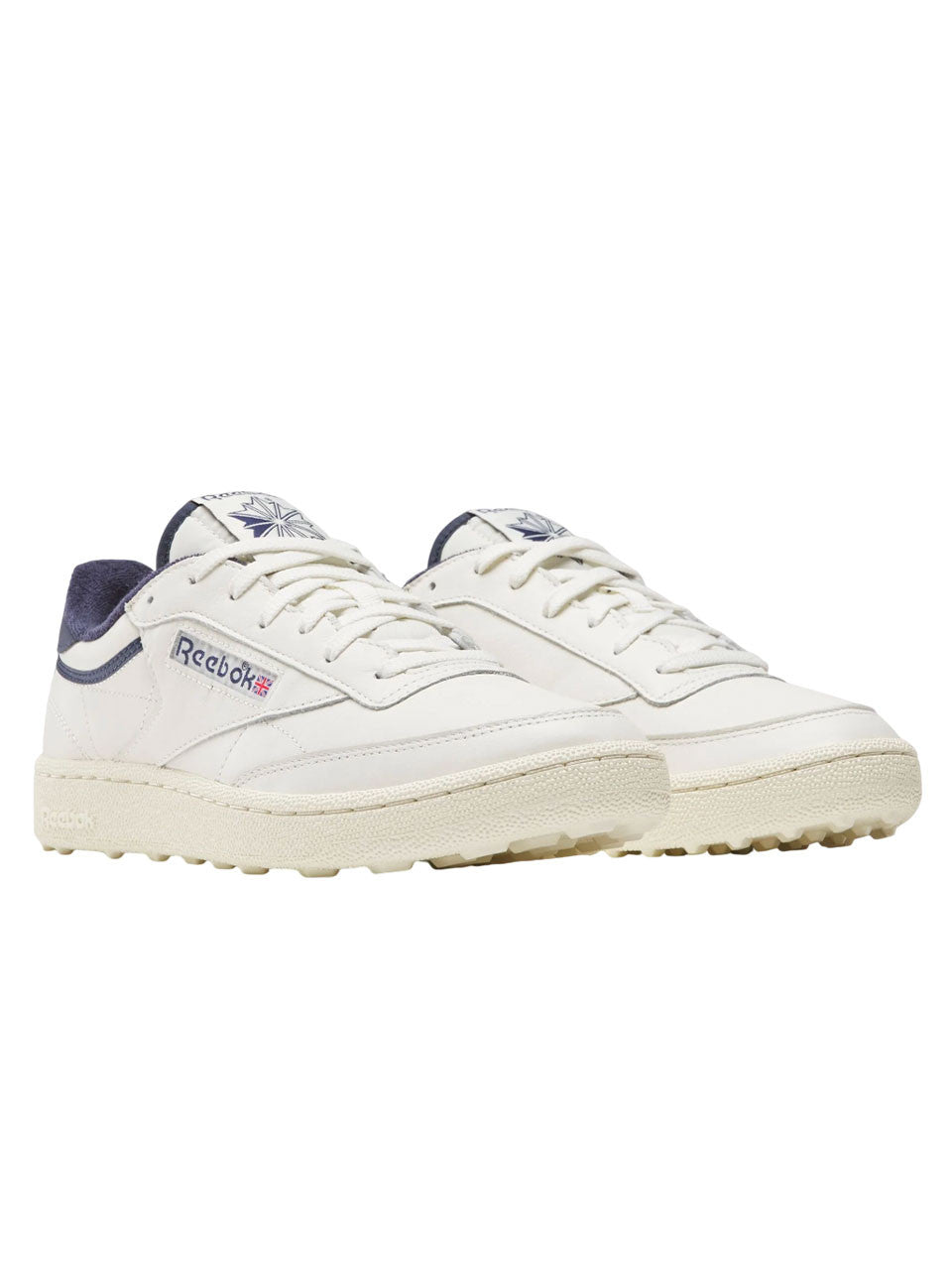 Reebok Club C Golf Shoes - Chalk/Vintage Chalk/Vector Navy-GolfMaker