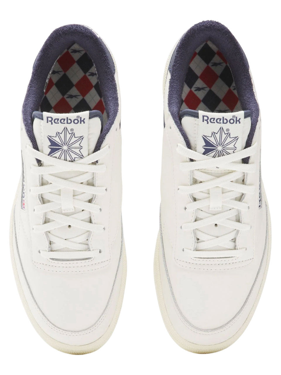 Reebok Club C Golf Shoes - Chalk/Vintage Chalk/Vector Navy