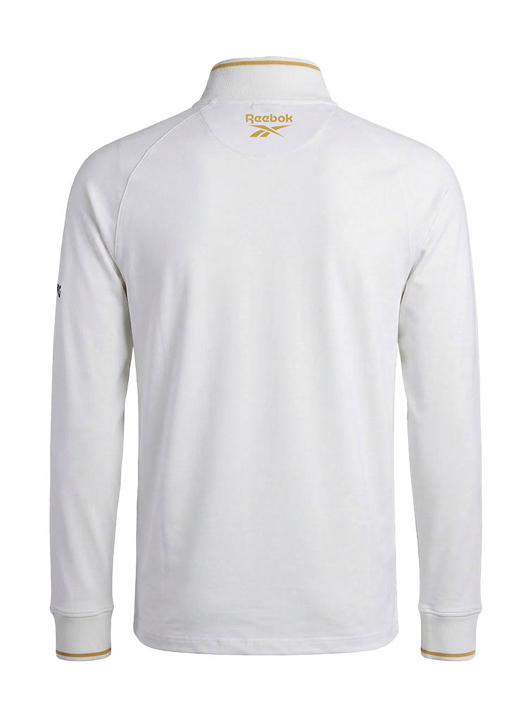Reebok 'Crushers' Performance 1/4-Zip - Chalk