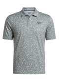 Reebok Floral Print Polo Shirt - Grey 3