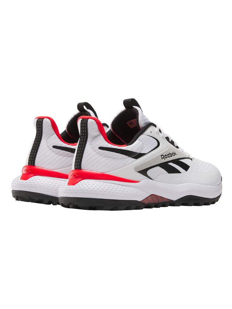 Reebok Nano Golf Shoes - White/Red/Black