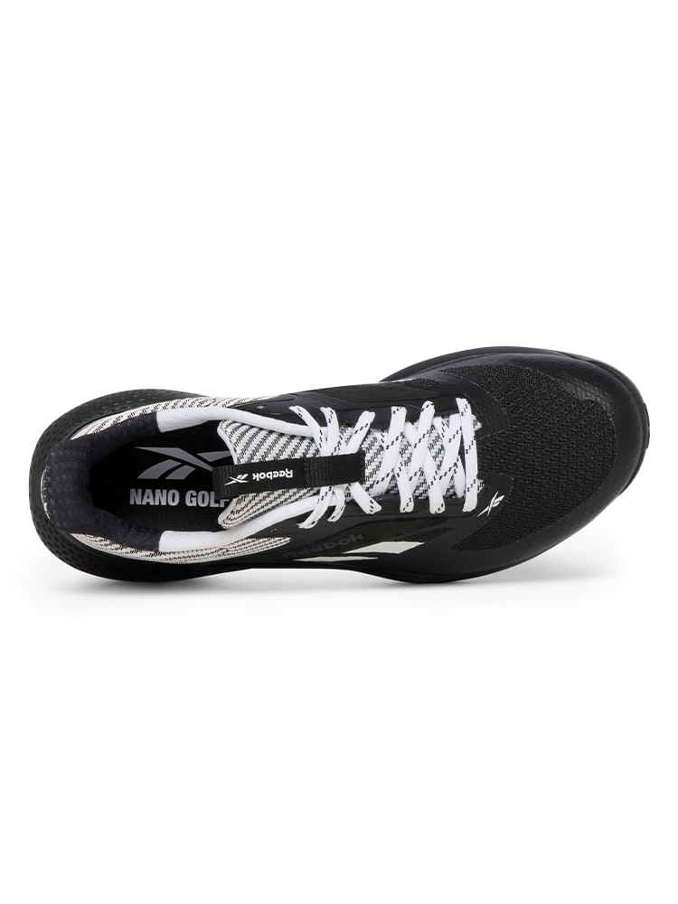 Reebok Nano Golf Shoes - Ftwr White/Black/Digital Lime