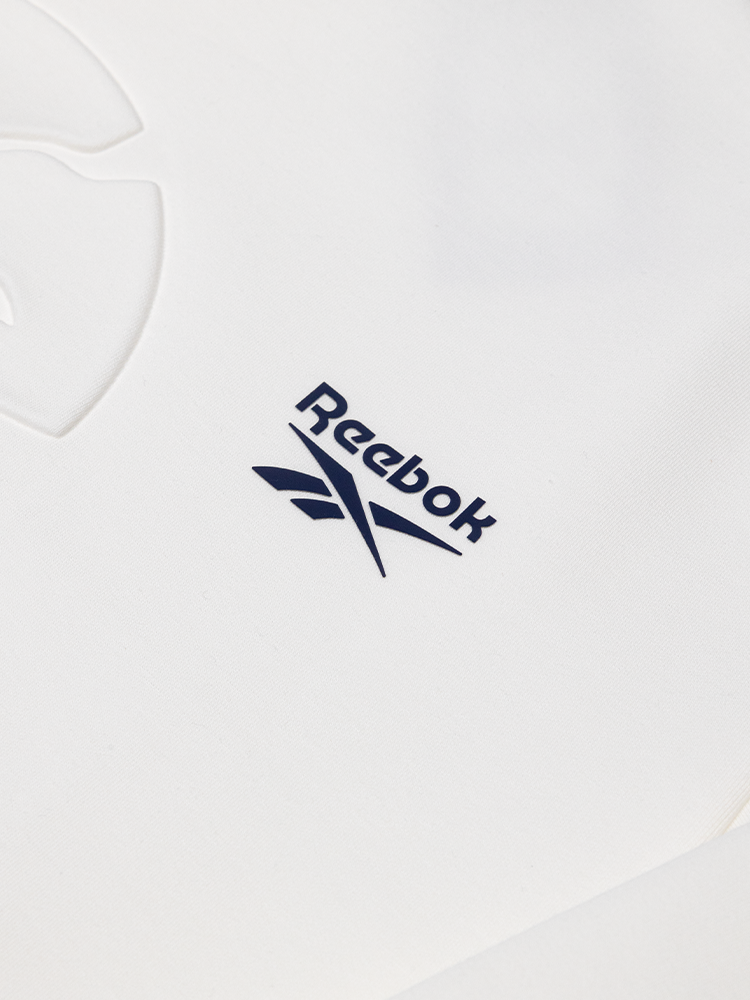 Reebok Scuba Knit Crew Neck Sweatshirt - Chalk