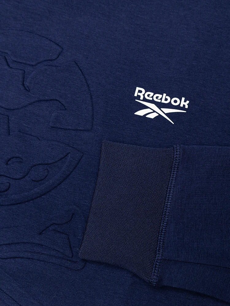 Reebok Scuba Knit Crew Neck Sweatshirt - Vector Navy