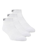 Reebok Sports Core Ankle 3 Pack Socks - White