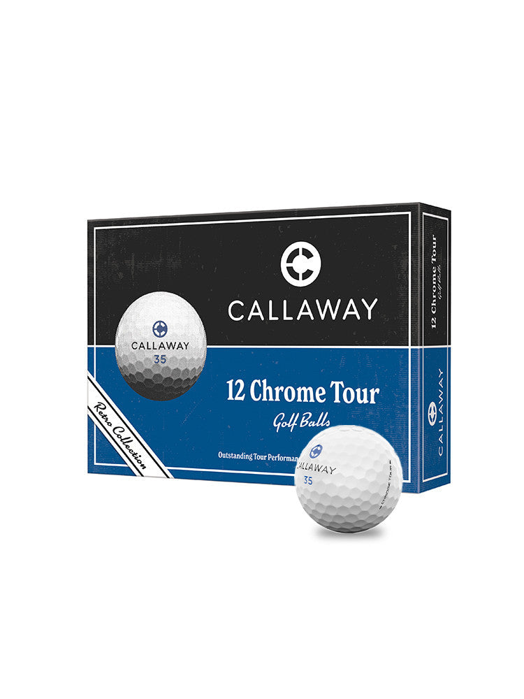 Callaway Chrome Tour Retro Limited Edition Golf Balls