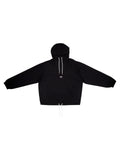 Shortees Golf Hooded Spray Jacket - Black