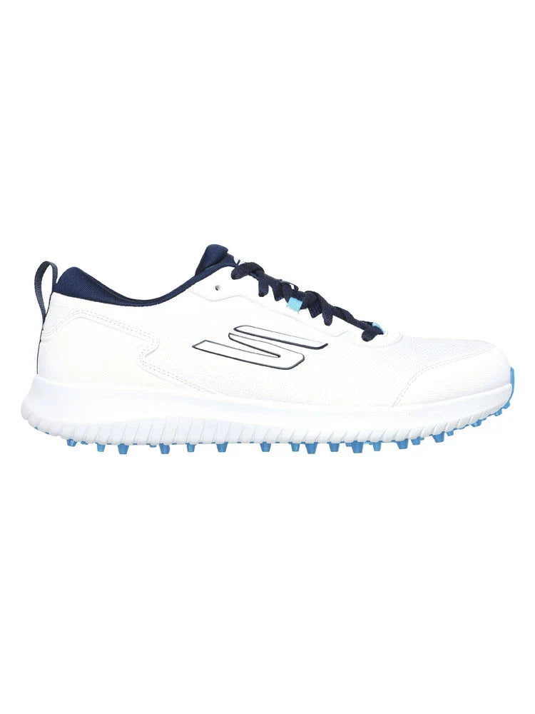 Skechers GO GOLF Max Fairway 4 (Extra Wide) Golf Shoes - White/Navy Blue