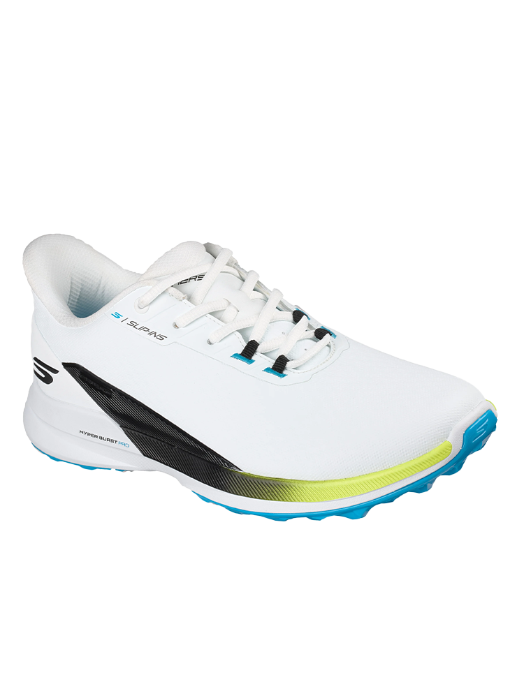 Skechers GO GOLF Pure Slip 'Ins Golf Shoes - White/Black/Multi